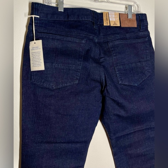 Prana | Hillgard Slim Fit Jeans | Dark Blue | Men’s 32x32 - Picture 5 of 6